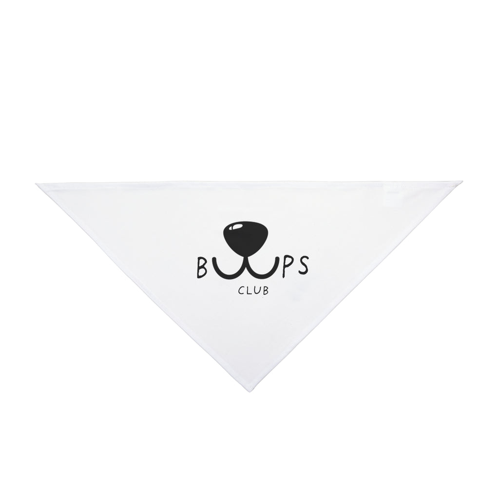 Pet Bandana - "Boops Club" Cute Dog Nose Design