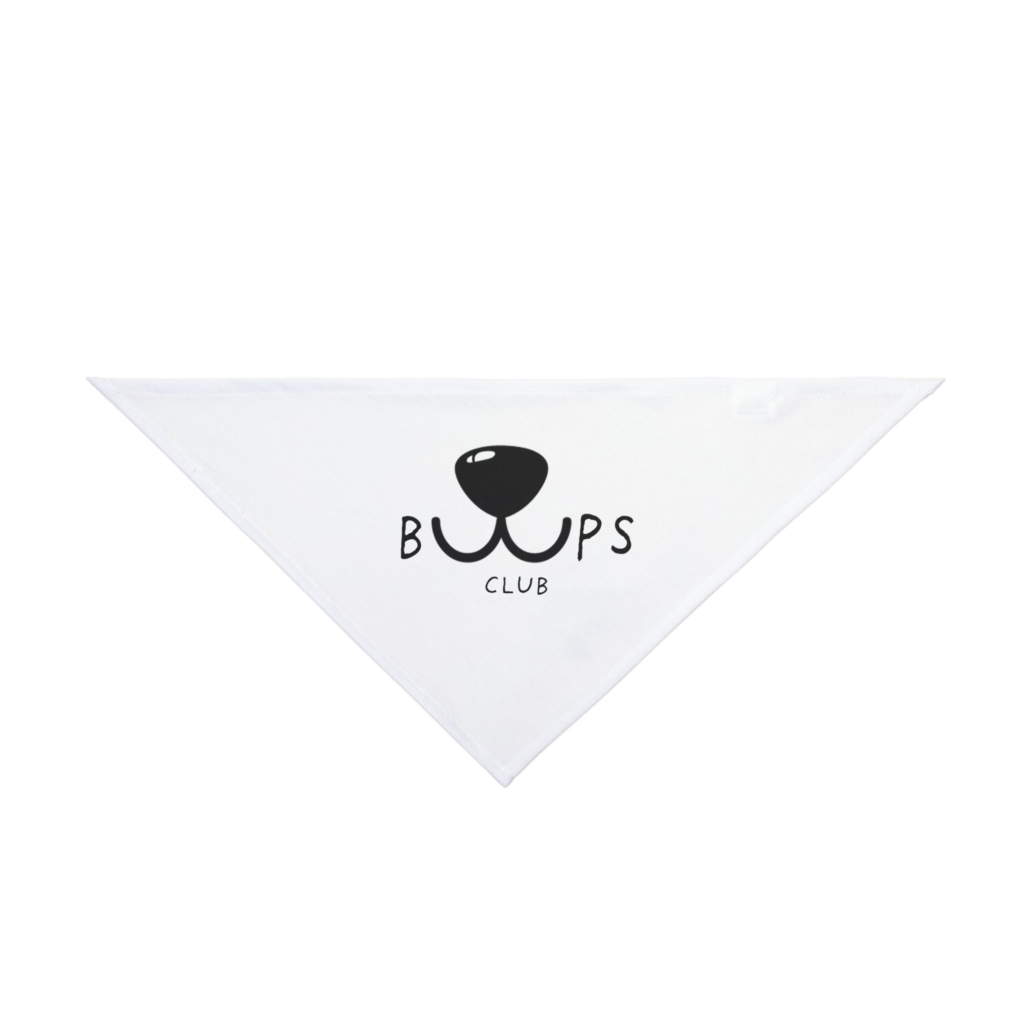 Pet Bandana - "Boops Club" Cute Dog Nose Design